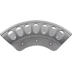 Riegler Schlauchhalter, Aluminium unlackiert, groß