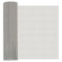 vidaXL Mesh Bildschirm 40 x 200 cm Silber/Edelstahl