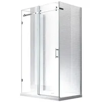 Glaszentrum Hagen 90x120x90x195cm Hebe Duschkabine 8mm ESG Glas