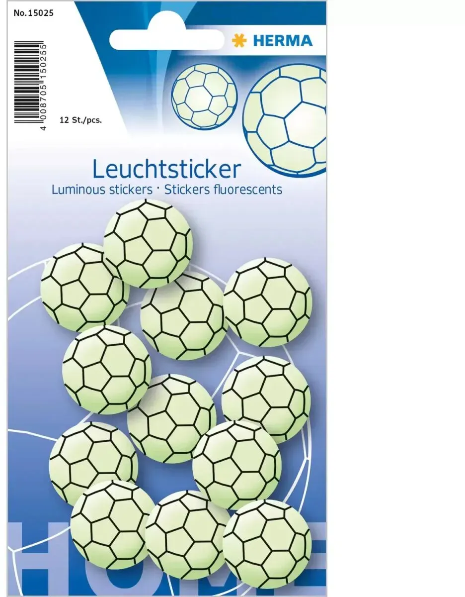 HERMA 15025 Dekorativer Aufkleber Schwarz, Grün 12 Stück(e)