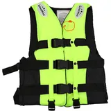 LUIVZD Swim Jacket - Allzweck-Rettungsweste, Bootsweste for Schwimmen, for Wassersport und mehr sowie for den Einsatz auf Wasserfahrzeugen(01 Green,S)