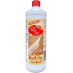 Laminatreiniger Reinex Laminat & Parkettpflege 2 in 1 1 L Reinigung & Pflege in einem, seifenhaltige Pflegesubstanzen