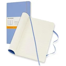MOLESKINE Notizbuch Classic Collection flexibler Einband liniert A5 240 Seiten hortensienb