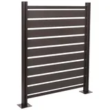 Mendler Mülltonnen-Zaun HWC-K57 130 x 110 x 6 cm anthrazit