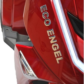 ECO Engel 504 Rot Elektromobil mit Herausnehmbarem Li-Io Akku 20 Ah 25 km/h 1000 Watt Seniorenmobil
