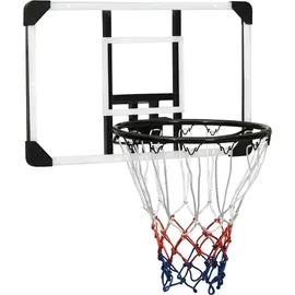 vidaXL Basketballkorb Transparent 71 x 45 x 2,5 cm