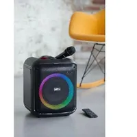 Bigben Interactive Bigben Bluetooth portabler Lautsprecher Party Max Mikrofon