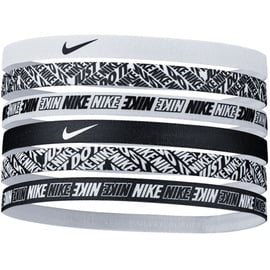 Nike Unisex Printed Headbands Assorted 6PK schwarz 48.6