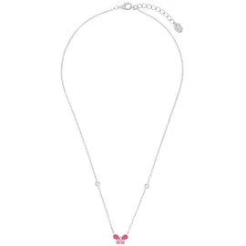 Prinzessin Lillifee Kette mit Anhänger Schmetterling rosa/weiß Silber 925