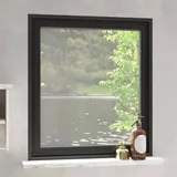 vidaXL Magnet-Insektenschutz für Fenster Anthrazit 120x140 cm