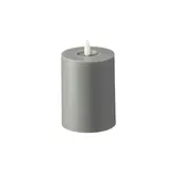 Möbel Kraft LED Kerze 12,3 cm grau