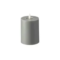 Möbel Kraft LED Kerze 12,3 cm grau