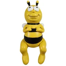 Figurendiscounter Gartenfigur Dekofigur Biene Kantenhocker 15 x 7 x 7,5 cm gelb|schwarz