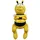 Figurendiscounter Gartenfigur Dekofigur Biene Kantenhocker 15 x 7 x 7,5 cm gelb|schwarz