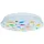 Licht-Erlebnisse LED Deckenleuchte Kinderzimmer IP44 Weiß Bunt Ø 33,5 cm 4000 K 1300 lm neutralweiß Dinosaurier Kinderzimmerlampe Decke