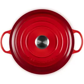 Le Creuset Signature La Marmite Bräter 26 cm kirschrot