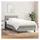 vidaXL Boxspringbett 100 x 200 cm Hellgrau