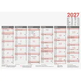 Brunnen Tafelkalender A4 quer 2027