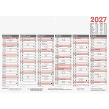 Brunnen Tafelkalender A4 quer 2027