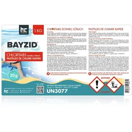 Bayzid Chlortabletten 20 g 1 kg