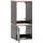 Schildmeyer Solea Waschmaschinenumbau und Mehrzweckschrank 67,1 x 60 x 154,7 cm Anthrazit