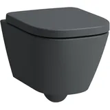 Laufen Meda Wand-WC mit WC-Sitz Graphit matt