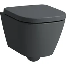 Laufen Meda Wand-WC mit WC-Sitz Graphit matt