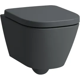 Laufen Meda Wand-WC mit WC-Sitz Graphit matt