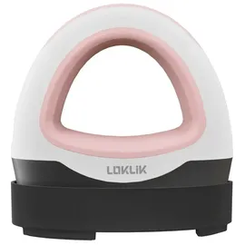 loklik Transferpresse Mini Heat Press 6,6 x 11 cm Pink