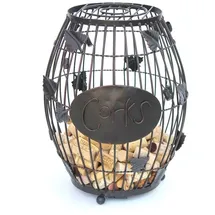 DanDiBo Ambiente DanDiBo Korkensammler 100128 Korkeneimer 37 cm Korken Tischmülleimer Fass