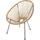 sunnypillow Acapulco Gartenstuhl 0 x 0 x 0 cm beige