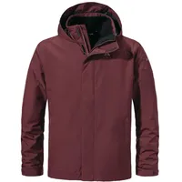 Schöffel 3in1 Jacket Partinello M dark burgundy 58