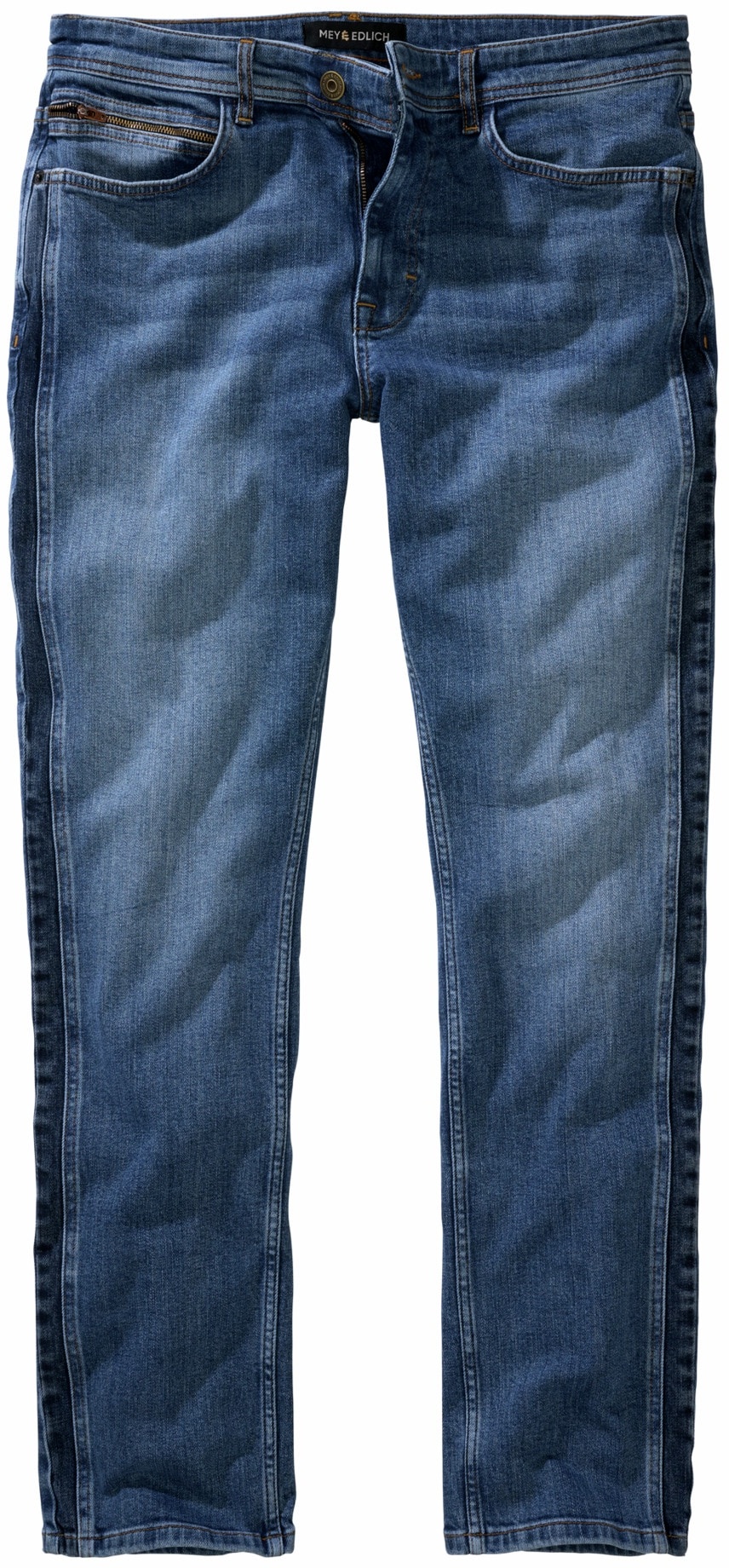 Mey & Edlich Herren Verrückte Jeans blau 38/32 - 38/32