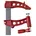 PIHER Schraubzwinge Metall rot 30 cm