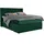 Home Affaire Boxspringbett HOME AFFAIRE "Elegance", grün, B:141cm L:210cm, Samtoptik (100% Polyester);Struktur (100% Polyester), Komplettbetten, Boxspringbett, mit schöner Knopfheftung, in den Härtegraden H2 & H3, inkl. Schubladen
