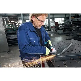 Bosch GWS 18V-10 Professional ohne Akku + L-Boxx 06019J4001