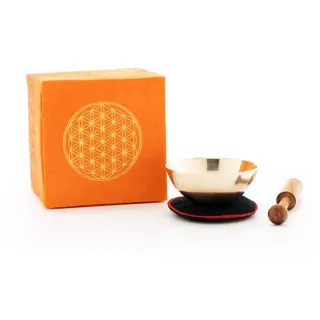 Klangschalen-Center Mini Klangschalen-Set Blume des Lebens Mini-Klangschale - unsere kleinste ganz Groß!