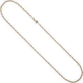 Jobo Kette ohne Anhänger JOBO, rosa (roségoldfarben), Halsketten, Damen, Silber 925 (Sterlingsilber), L: 70, Ankerkette 925 Silber roségold vergoldet 70 cm
