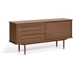 Kave Home Sideboard Carolin Holz Braun Walnuss