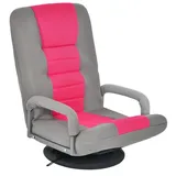Costway Relaxsessel Bodensessel rosa