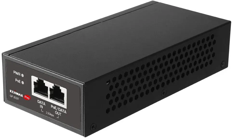 Edimax GP-203IT PoE-Adapter 2.5 Gigabit Ethernet, Schnelles Ethernet, Gigabit Ethernet