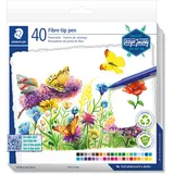 Staedtler triplus color 40 St. sortierte Farben