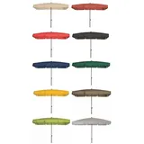 Doppler WATERPROOF III Sonnenschirm wasserdicht & höhenverstellbar rot 185 x 120cm