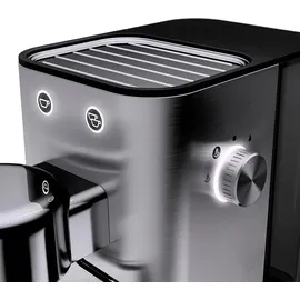 WMF Lono Espressomaschine Siebträger 1350 Watt weiß + Milchaufschäumer