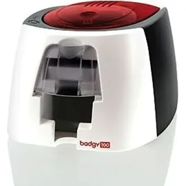 Evolis Badgy 100 Schwarz/Rot/Weiß