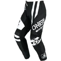 O'Neal Oneal Element Warhawk Textilhose - Schwarz/Weiß / 36