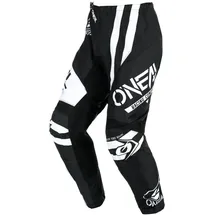 O'Neal Oneal Element Warhawk Textilhose - Schwarz/Weiß / 36