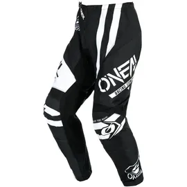 O'Neal Oneal Element Warhawk Textilhose - Schwarz/Weiß / 36