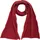 LASCANA Schal LASCANA, Damen, blau (rot), Strick, Kunstfaser, leicht glänzend, unifarben, Modetücher Schal, Strickschal, Winterschal, Damenschal, Modeschal