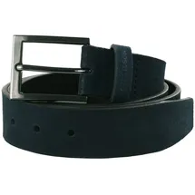 Strellson Gürtel Leather Belt Leder 3,5 Blau 85